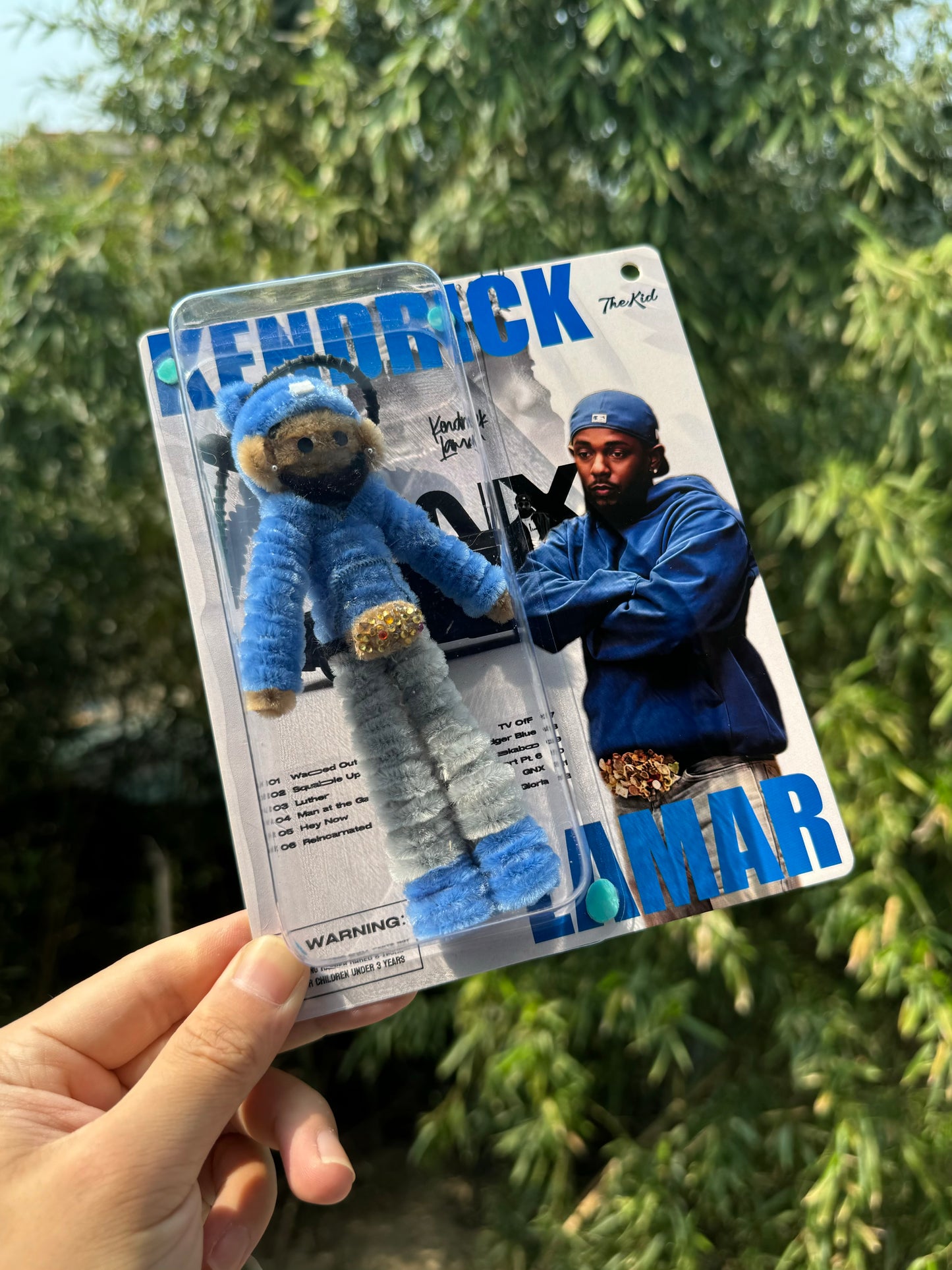 kendrick Lamar 手工毛绒挂件