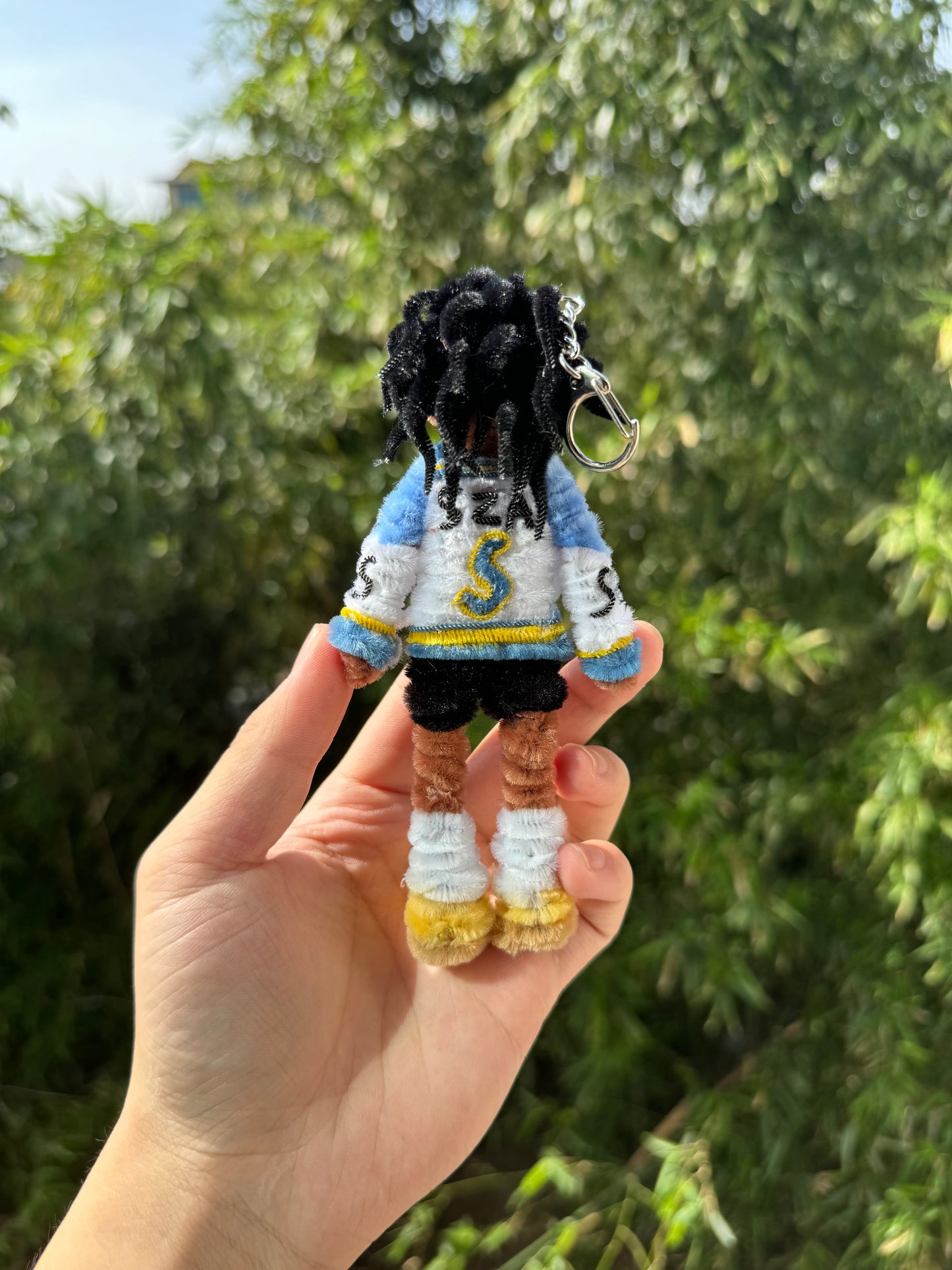 sza手工毛绒挂件
